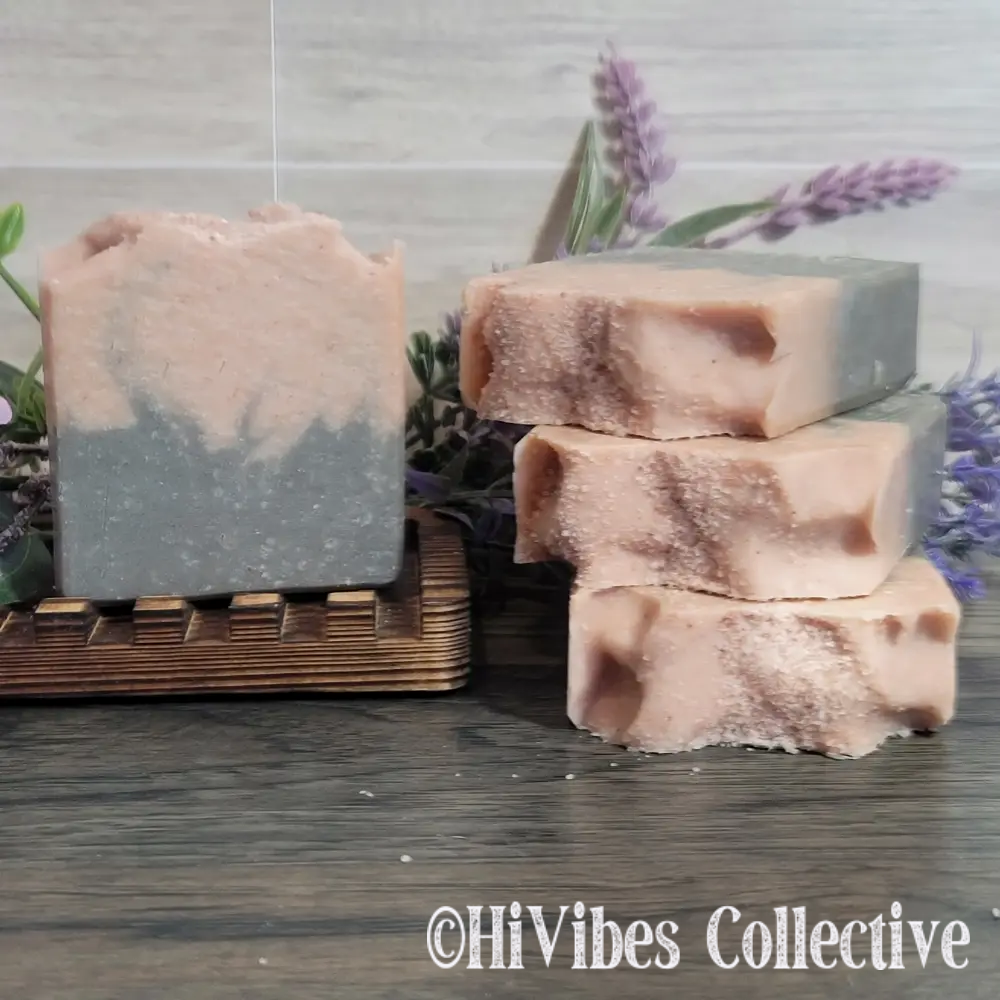 Goat Milk & Sea Salt Soap - Lavender Patchouli