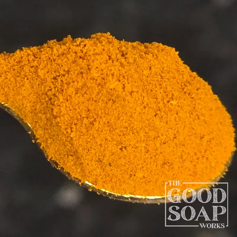 Tumeric Powder on Spoon