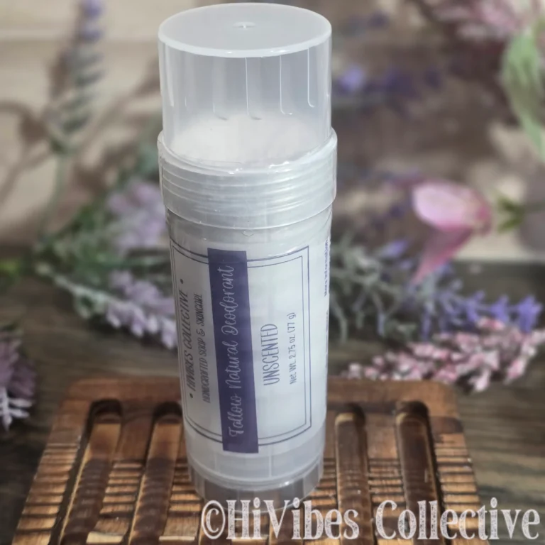 Tallow Deodorant Unscented Sport natural tallow sport deodorant close up