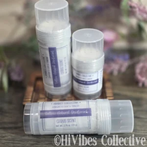 Tallow Deodorant Scented Sport natural aluminum-free sport deodorant citrus peppermint lavender tea tree