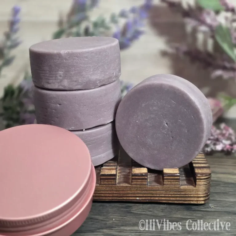 Nourishing Conditioner Bar for Curly Hair with travel tin