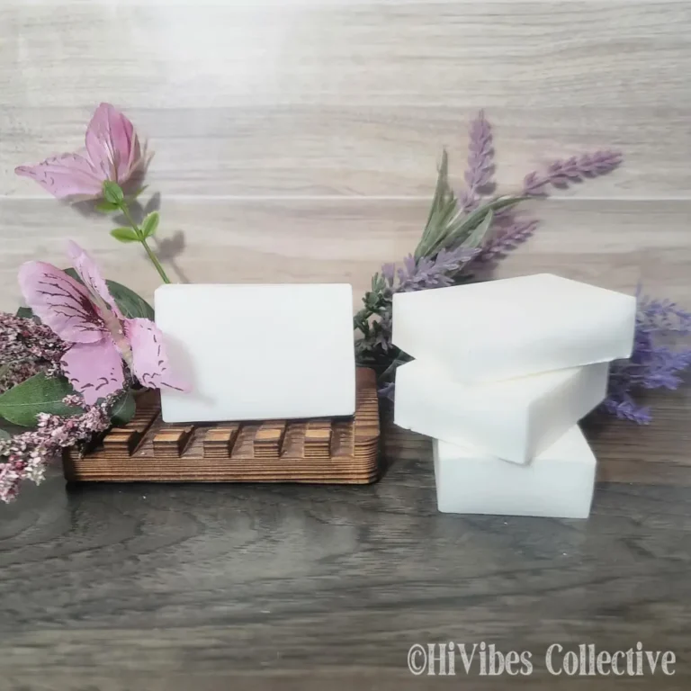 Coconut & Lye Laundry Bar pure white zero superfat coconut oil laundry soap bar close up