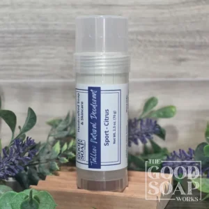 Tallow Natural Deodorant - Sport - Citrus Scent