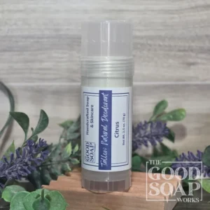 Tallow Natural Deodorant - Citrus Scent