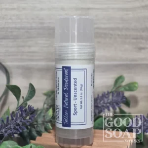 Tallow Natural Deodorant - Sport - Unscented