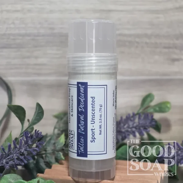 Tallow Natural Deodorant - Sport - Unscented