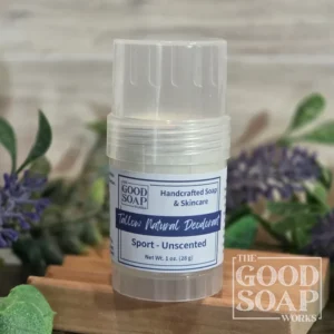 Travel-Size Tallow Natural Deodorant - Sport - Unscented