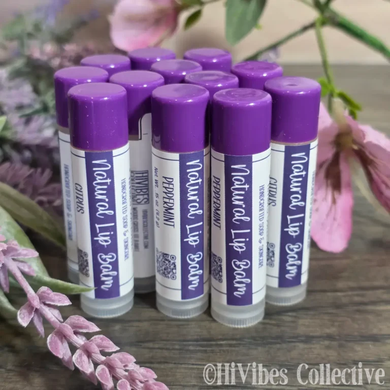 Mango Butter Lip Balm Scented tallow-free mango butter beeswax lip balm tube all scent options