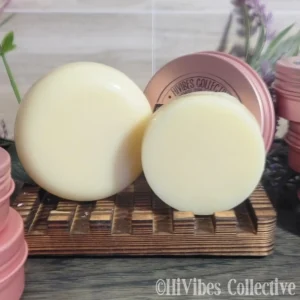 Tallow & Apricot Lotion Bar solid tallow and apricot kernel oil skin bar in reusable aluminum tin