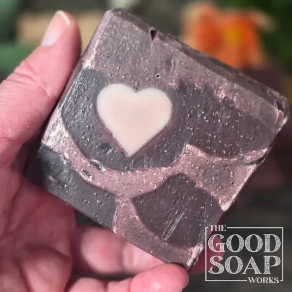 Ugly Heart Soap in Hand