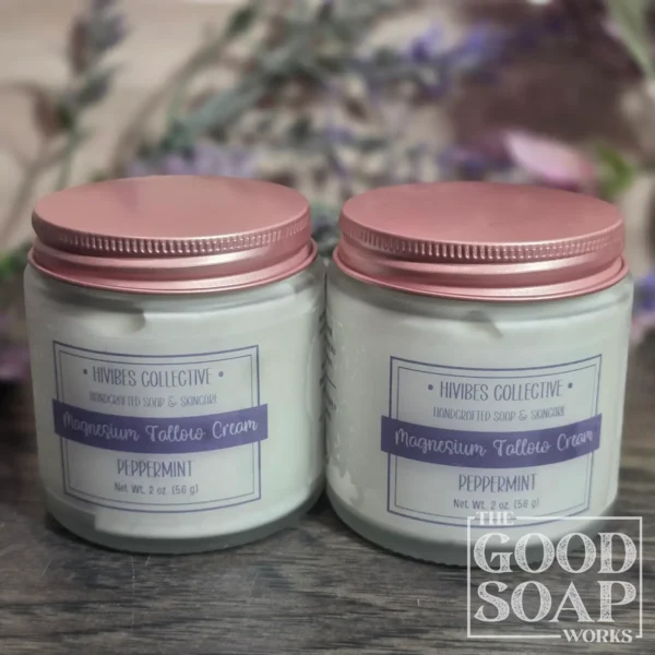 Magnesium Tallow Peppermint in the small size