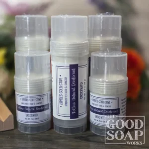 Tallow Deodorant Unscented aluminum-free natural tallow deodorant two sizes
