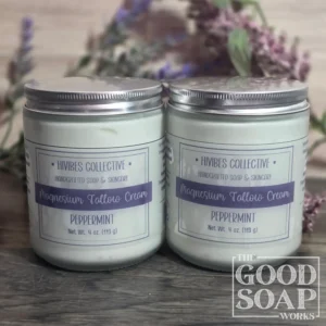 Magnesium Tallow Peppermint in the large size