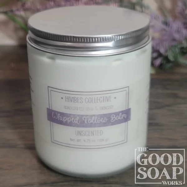 Unscented Whipped Tallow in the large size