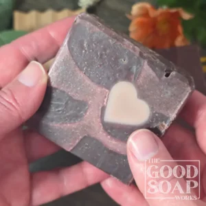 Ugly Heart Soap in Hand