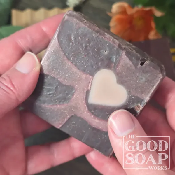 Ugly Heart Soap in Hand