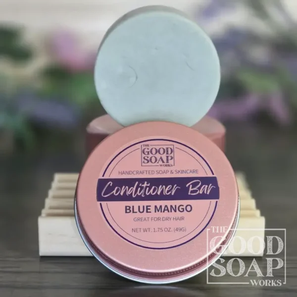 Blue Mango Conditioner Bar with Travel Tin