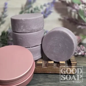 Nourishing Conditioner Bar - for Curly Hair - Shown with Travel Tin
