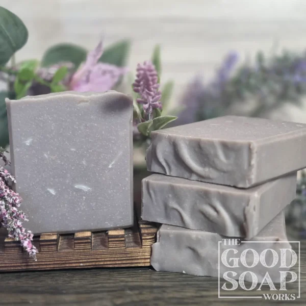 Dusk & Damask Top & Side View on Soap Dish