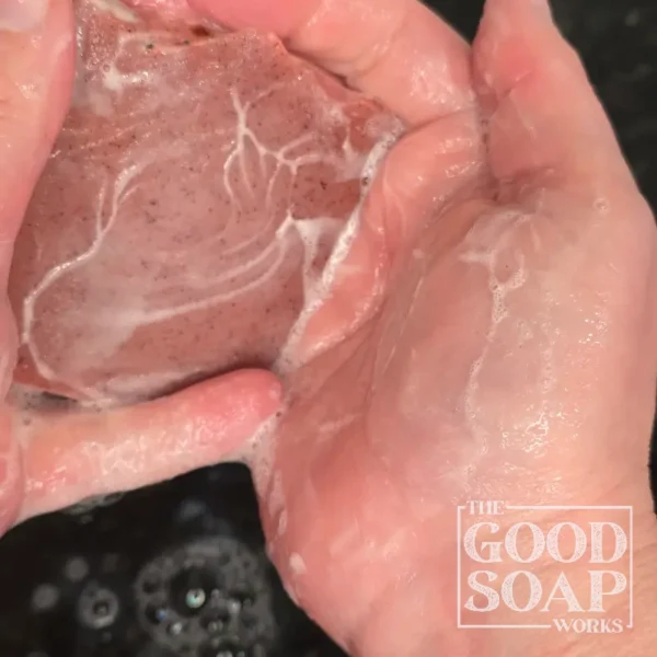 Rosehip Garden Soap Lather Test
