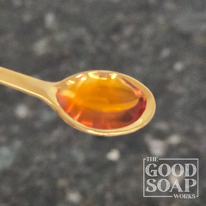 Silk Amino Acid on Small Spoon