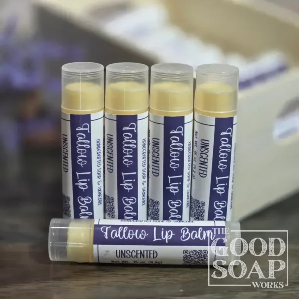Tallow Lip Balm - unscented
