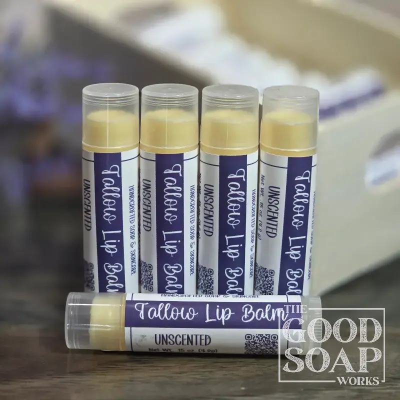 Tallow Lip Balm - unscented