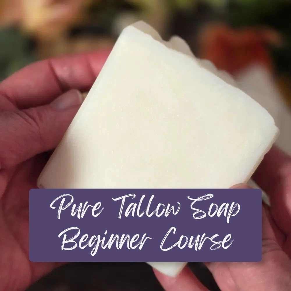 Pure Tallow Soap Beginner Video Course