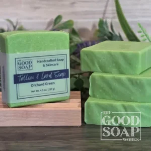 Orchard Green Apple Soap - with Label