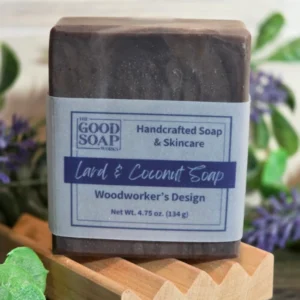 Woodworkers Soap with Lard & Coconut Oil